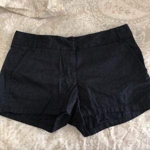 Like new J. Crew Chino navy blue shorts size 6